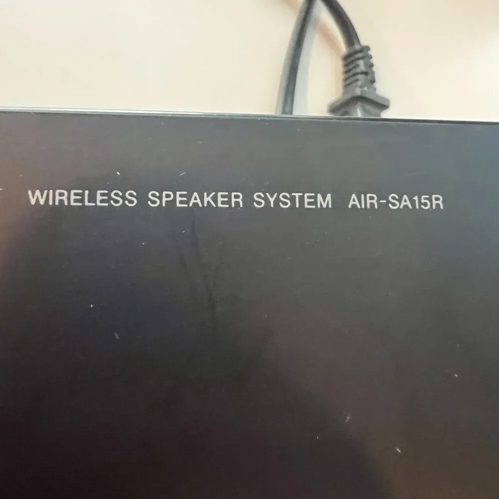 Sony AIR-SA15R Wireless Speaker Tested Works no remote